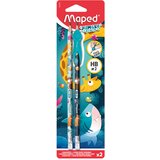 Maped grafitna olovka sa gumicom jungle | ePonuda.com