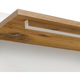 Mömax Garderobni Panel Auris, Bela, Barva Hrasta | Shoptok.si