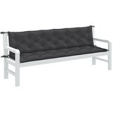  Jastuci za vrtnu klupu 2 kom antracit 200x50x7 cm tkanine | Eponuda.com