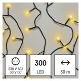 Emos led božična cherry veriga – kroglice, 30 m, zunanja in notranja, topla bela, časovnik D5AW04 | Shoptok.si