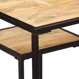 vidaXL Jedilna garnitura 3-delna trden mangov les | Shoptok.si