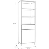 Hom`in VITRINA, naravne barve, peščene barve | Shoptok.si