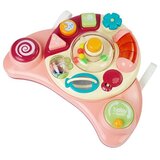  Interactive Baby Panel Toy Music Animal Pink | shoptok.hr