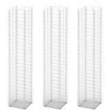  Set gabiona 3 kom od pocinčane žice 25 x 25 x 150 cm | shoptok.hr