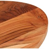 Stolna ploča 90x40x3,8 cm ovalna od masivnog drva bagrema | shoptok.hr