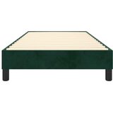  Okvir za krevet s oprugom tamnozeleni 80 x 200 cm baršunasti | shoptok.hr