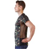 NEK / - muška majica kratkih rukava s uzorkom polja (zeleno-smeđa) - 2XL | shoptok.hr