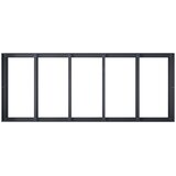  Vrtna saksija Antracit 200 x 80 x 60 cm Čelična vrata | shoptok.hr