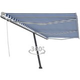 vidaXL Prostostoječa ročno zložljiva tenda 600x300 cm modra/bela Cene