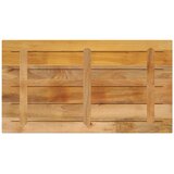  Ploča stola 110x50x3,8 cm pravokutna puna drvena gruba mango | shoptok.hr