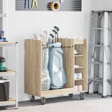 Golf ormar s kotačem Jednobojno Sonoma hrast 90 x 45 x 98 cm | shoptok.hr
