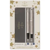 Parker poklon SET IM Stainless Steel CT - Hemijska olovka + Nalivpero