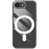 AVIZAR Trden prosojen ovitek MagSafe za iPhone 16e protišok, Prozorna, (5000274064) | Shoptok.si
