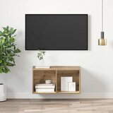  Set TV komoda Zidne Umjetnički hrast 37 x 37 x 72 cm | shoptok.hr