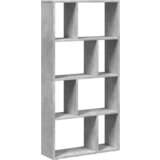 Furnova Knjižna omara betonsko siva 60x20x120 cm inženirski les, (21932363) | Shoptok.si