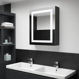vidaXL LED kupaonski ormarić s ogledalom 50 x 13 x 70 cm Cijene