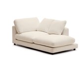 Kave Home Kremno bel ležalnik Gala – | Shoptok.si