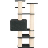  Mačje drvo s sisalnim postoljima za grebanje Tamnosiva 161 cm | Eponuda.com