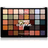 NYX Professional Makeup Ultimate Utopia paleta senčil za oči 40 x 1 g Cene