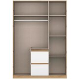 Rauch Möbel omara s klasičnimi vrati, bela, hrast artisan | Shoptok.si