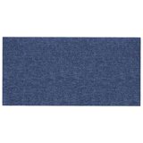  Zidna uzglavlja 12 pcs Plava 30 x 15 cm tkanina | shoptok.hr