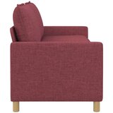 SOFA Vinska crvena 196 x 81 x 87,5 cm Tkanina | shoptok.hr