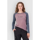 Mons Royale Icon Merino Raglan Funkcijska majica dusty mauve / dark cypress Cene