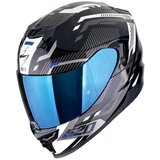 Scorpion kaciga Exo-520 evo air ranka black white blue