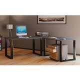 MID.YOU Kotna Pisalna Miza Lona, Antracit, Črna, 160x160cm | Shoptok.si