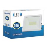 Xled led reflektor 50W, 6500K, 4000Lm ,IP65, AC220-240V beli ( 50w white ) 50w white Cene