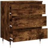  Komoda boja dimljenog hrasta 60 x 35 x 70 cm konstruirano drvo | shoptok.hr