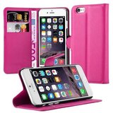 Cadorabo Ohišje, združljivo z Apple iPhone 6 / 6S v vroča rožnata - Zaščitni ovitek z magnetnim zapiranjem, stoječo funkcijo in režo za kartice, (20560435) Cene