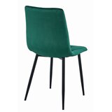 Libra stolica - tamno zeleni baršun / crne noge x 3 | shoptok.hr