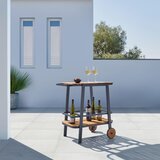 Bessagi Garden Servirni Voziček Marlo, Aluminij, Akacija Cene