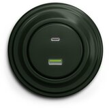  Reblig - Retro USB utičnica A+C sa zelenim ramom | Eponuda.com