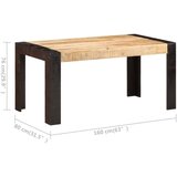  Blagovaonski stol 160 x 80 x 76 cm od masivnog drva manga | shoptok.hr