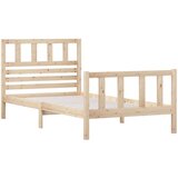  Posteljni okvir iz trdnega lesa 90x200 cm, (20644075) | Shoptok.si
