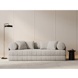 Cosmopolitan Design Bež baršunasti sklopiva sofa 206 cm Kemi – | shoptok.hr
