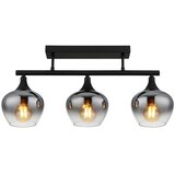 Globo 15548-3D1 - Stropni luster MAXY 3xE27/40W/230V crni | Eponuda.com
