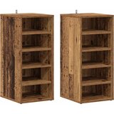  Ormari za cipele 2 kom staro drvo 32x35x70 cm konstruirano drvo | shoptok.hr