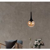Squid Lighting Crna viseća svjetiljka sa staklenim sjenilom ø 15 cm Horn – | shoptok.hr