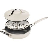 Rosmarino Ponev za kuhanje na pari, sotiranje in cvrtje Chef’s Choice All-in-One, 28 cm – bež, (5000257790) | Shoptok.si