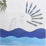 Roler gel 0,5mm steklenička do svinčnika begreen pilot bl-b2p-5-bg-ff-l modra Slike