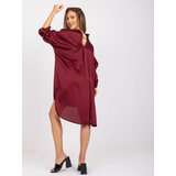 Italy Moda Dress-DHJ-SK-13938-1.63P-burgundy | Shoptok.si