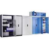 C+P Univerzalna omara ACURADO, ŠxG 1200 x 400 mm, svetlo sive barve | Shoptok.si