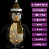  Ukrasna božićna figura pingvina LED od luksuzne tkanine 60 cm | shoptok.hr
