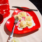 DOIY tanjir srce (love), crveni, 28 cm,