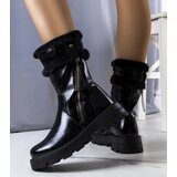 Gemre Black insulated ankle boots Lensil | Shoptok.si