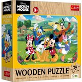 Trefl Holz Puzzle Junior - Disney Mickey Mouse and Friends 24 Teile - 1 k. u