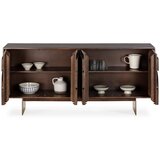 MOME Smeđa komoda od masivnog manga 165x76x40 cm Trisha – | shoptok.hr